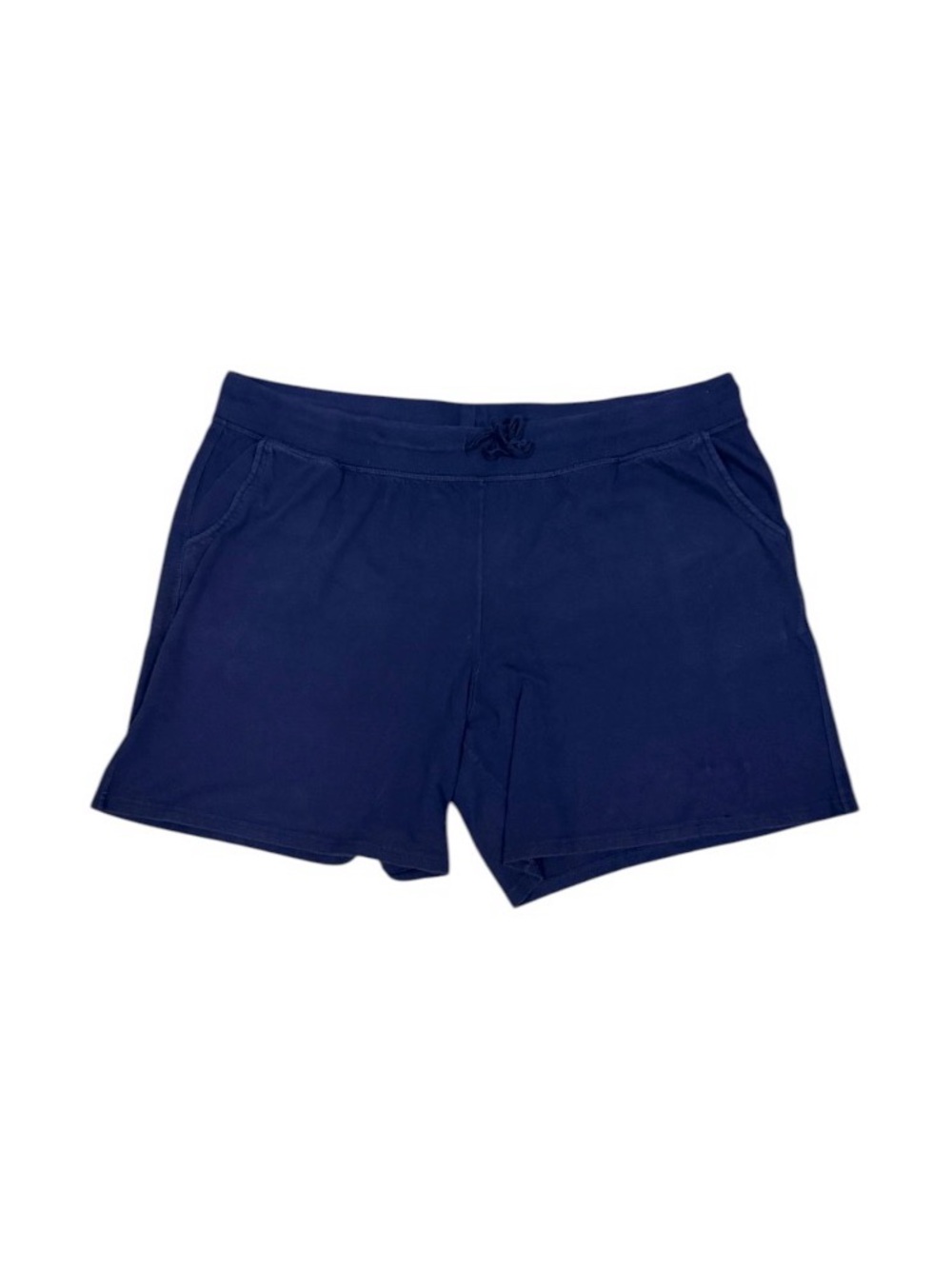 Hanes Women's Navy Drawstring Casual Shorts